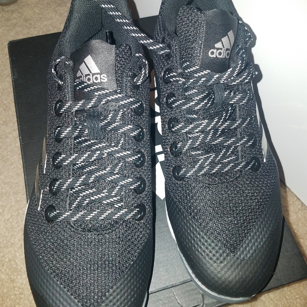Adidas softball cleats, size 8